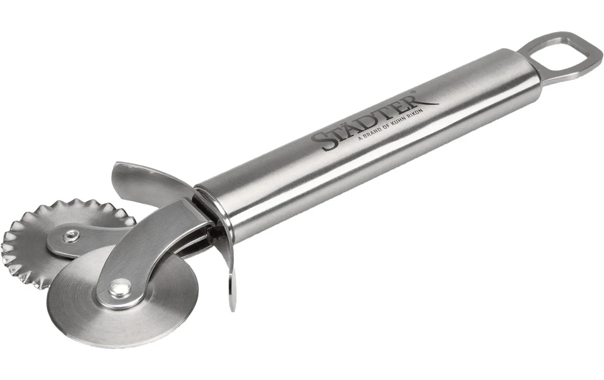 Städter Teigrädchen 16 cm, Silber