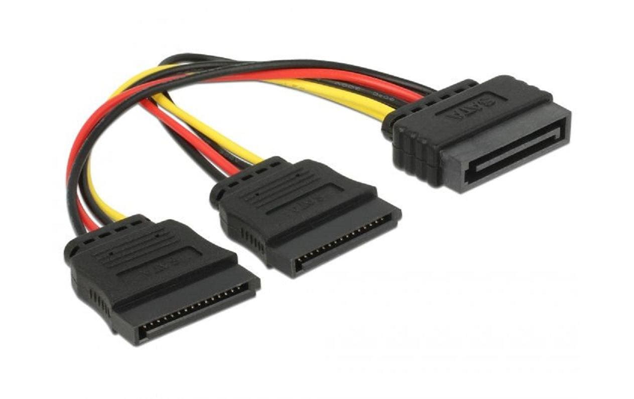 Delock Y-Stromkabel SATA - 2x SATA 15 cm