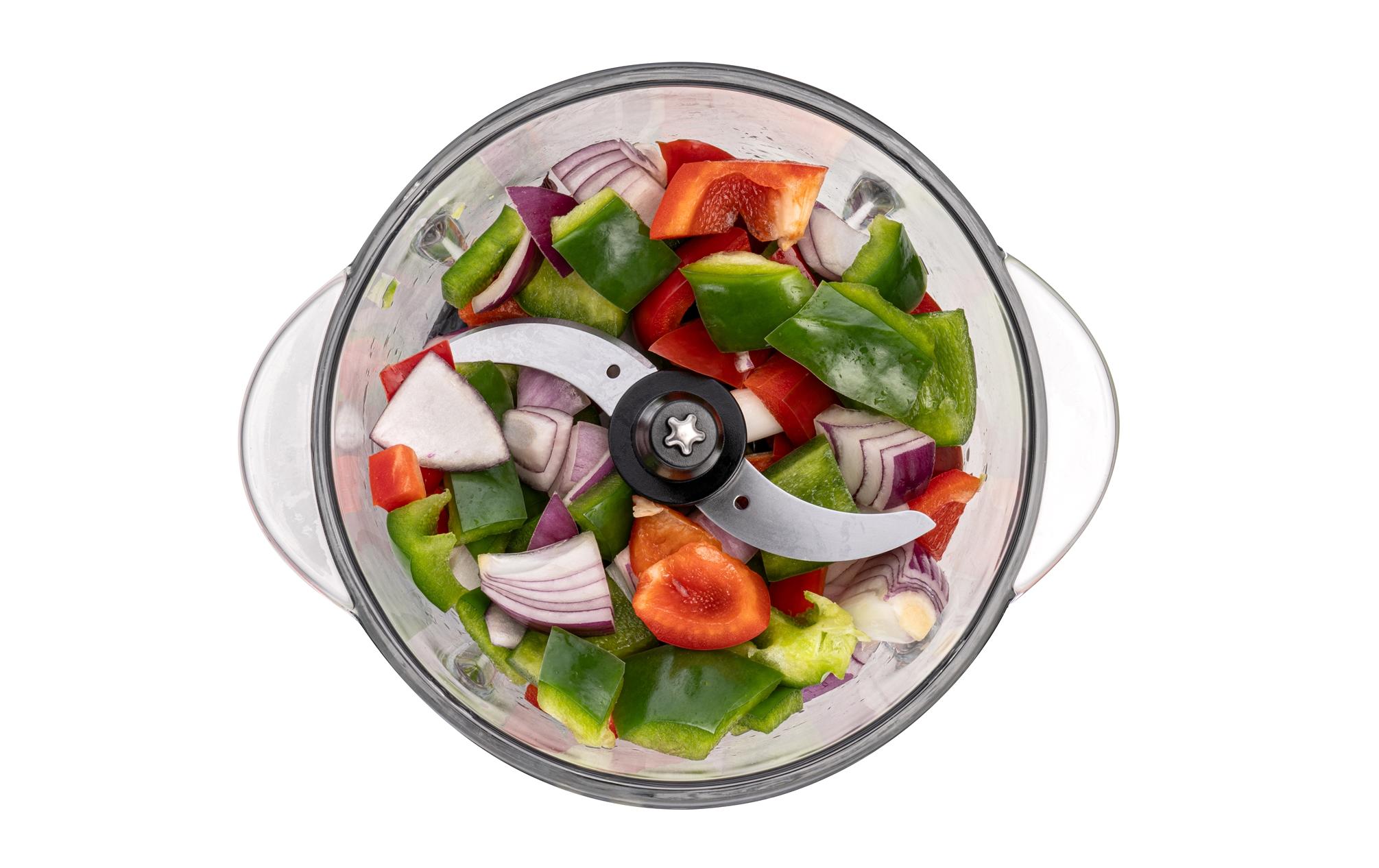 Trisa Zerkleinerer Chop Noir Transparent/Schwarz