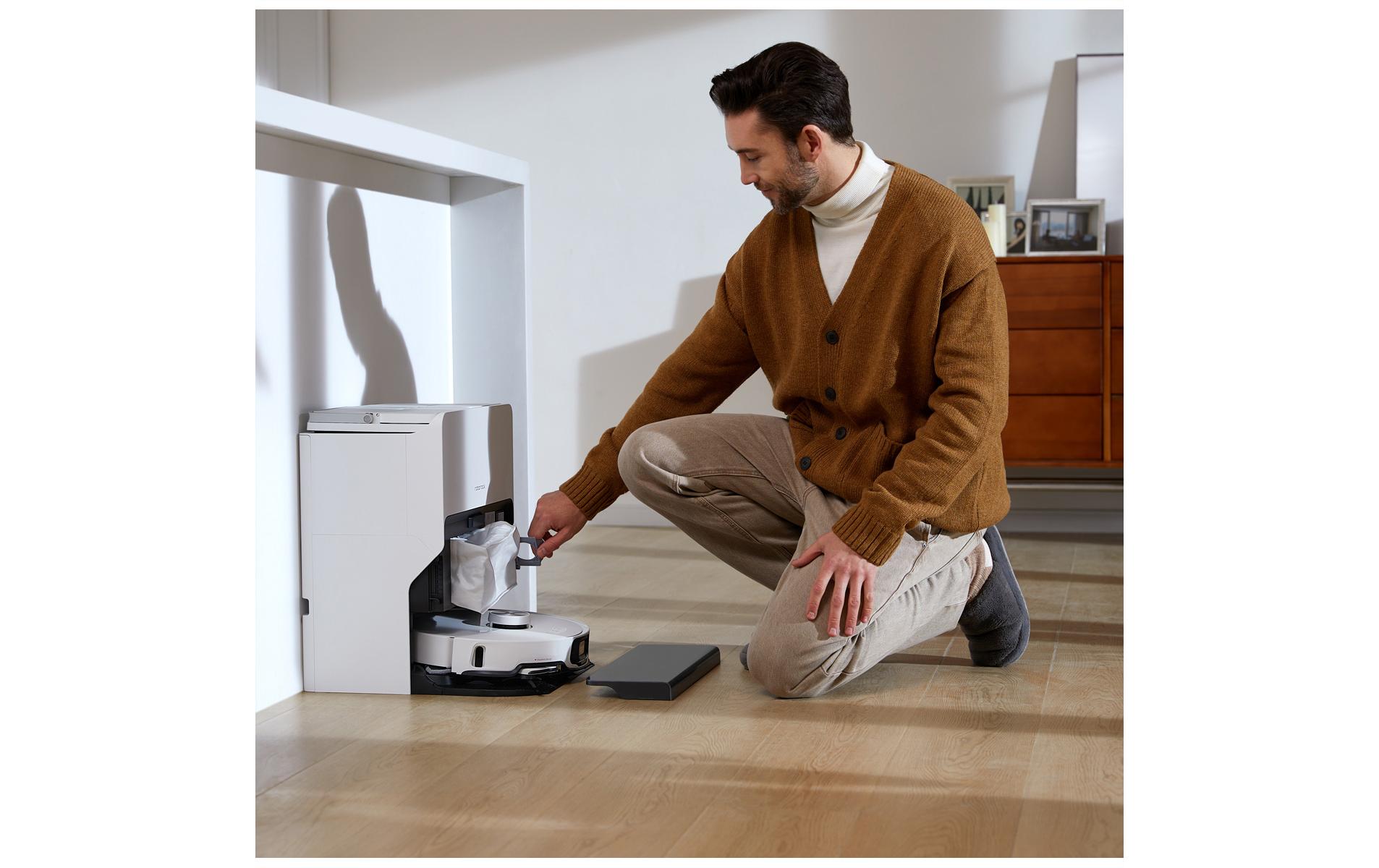 Roborock Saug- und Wischroboter S8 MaxV Ultra Weiss