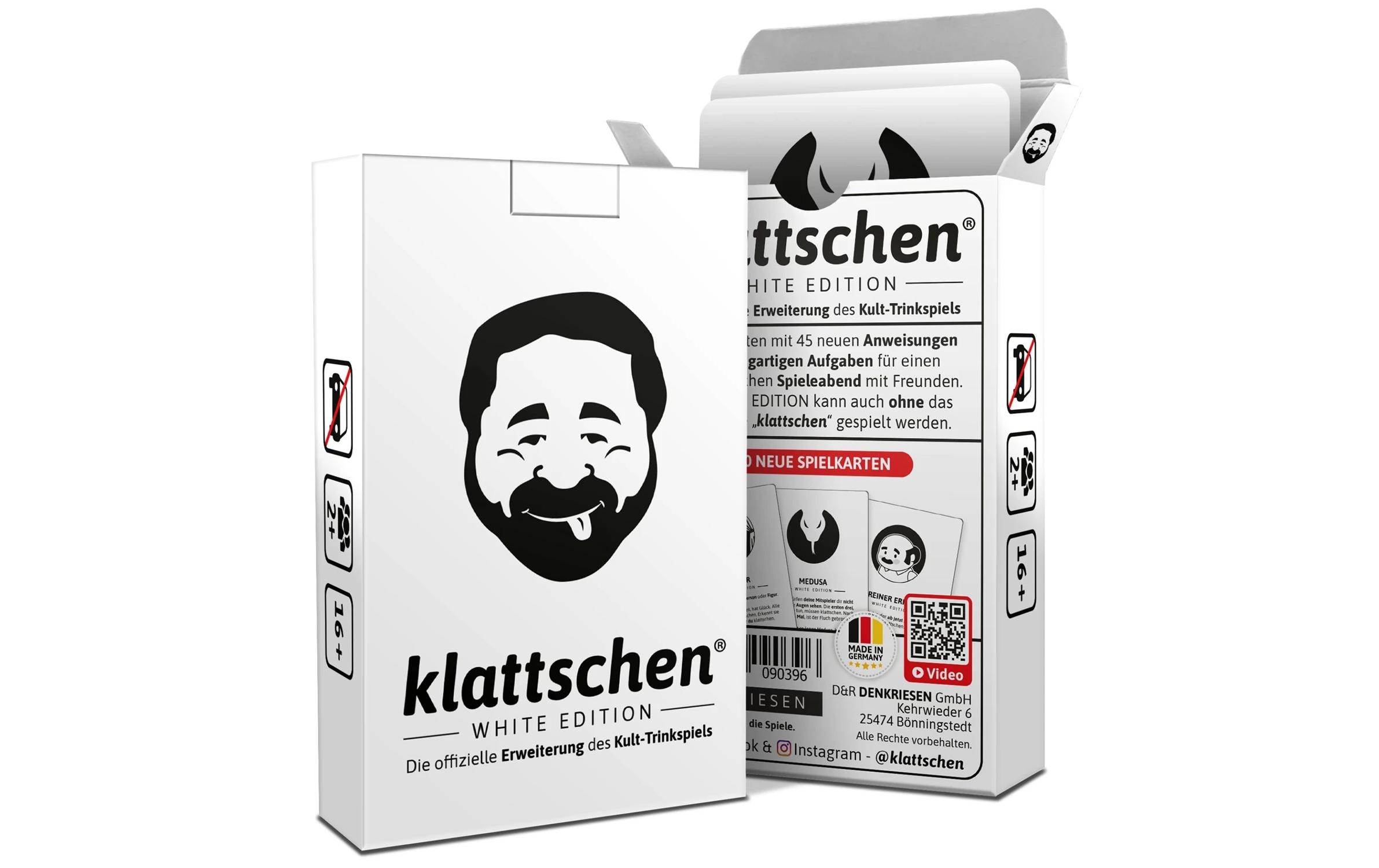 Denkriesen Partyspiel klattschen White Edition -DE-
