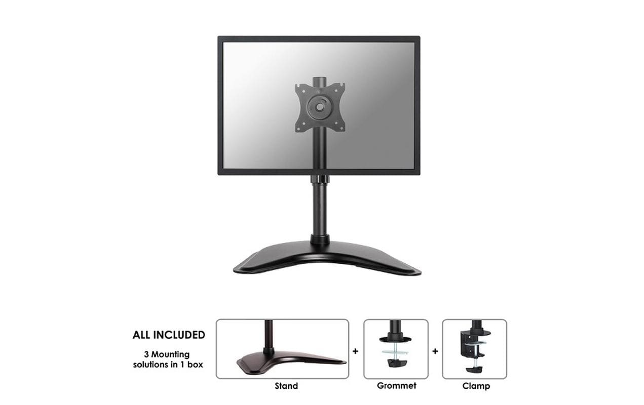 NEOMOUNTS Monitor-Standfuss NM-D335BLACK Schwarz NEOMOUNTS Monitor-Standfuss NM-D335BLACK Schwarz