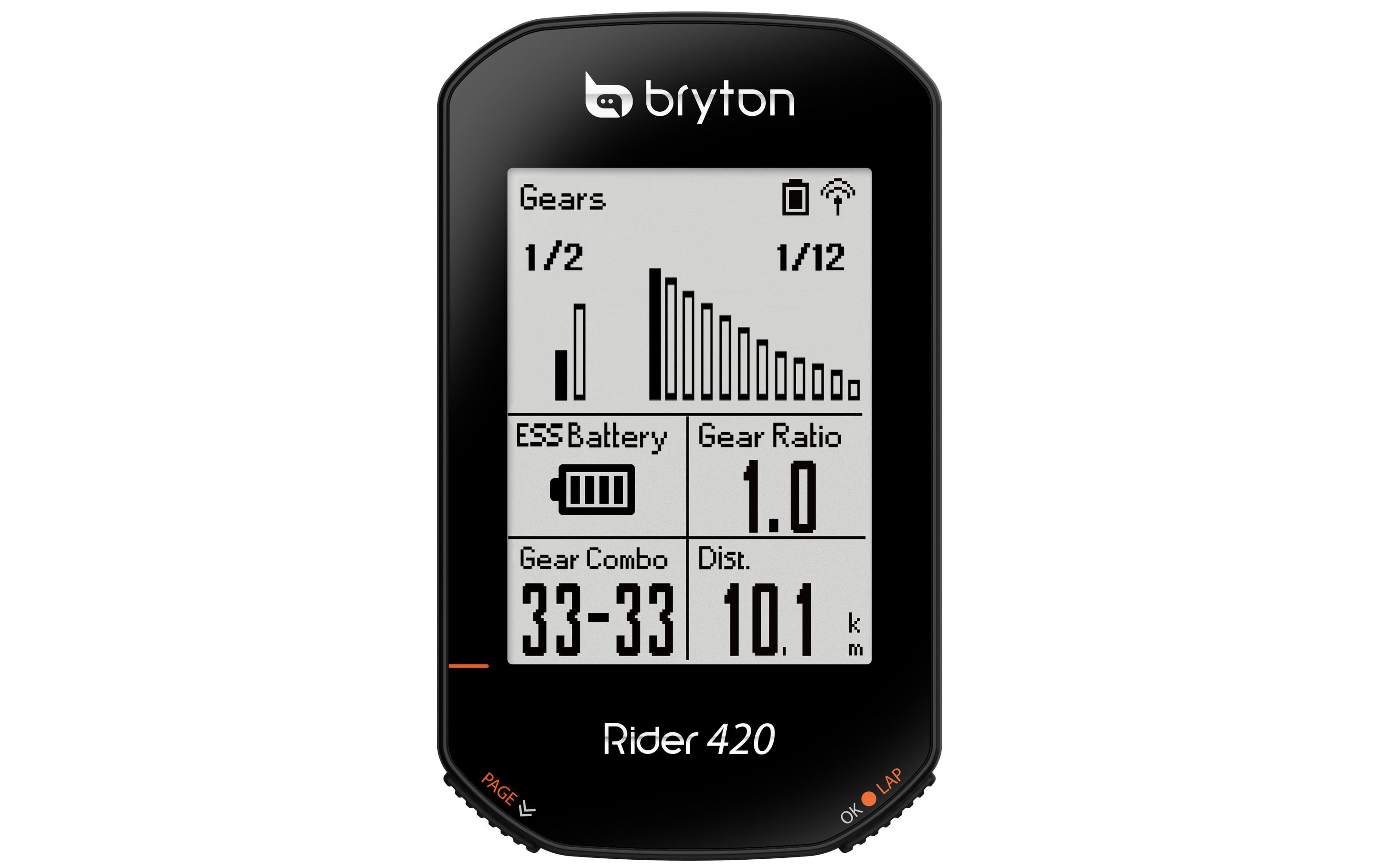 Bryton Fahrrad GPS Rider 420 E