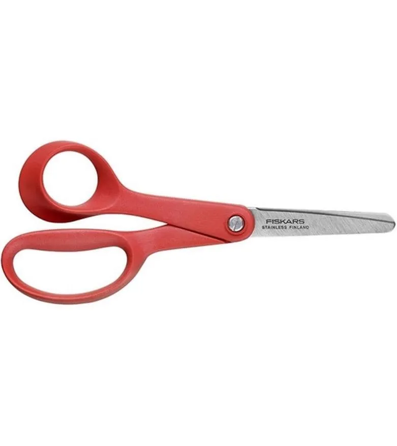 Fiskars Kinderschere Classic 13 cm, Edelstahl, Linkshänder