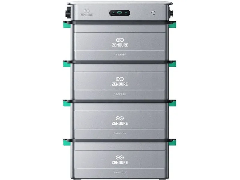 Zendure Kit SolarFlow 2400 AC 11.52 kWh mit 4x AB3000X Erw. Batt.
