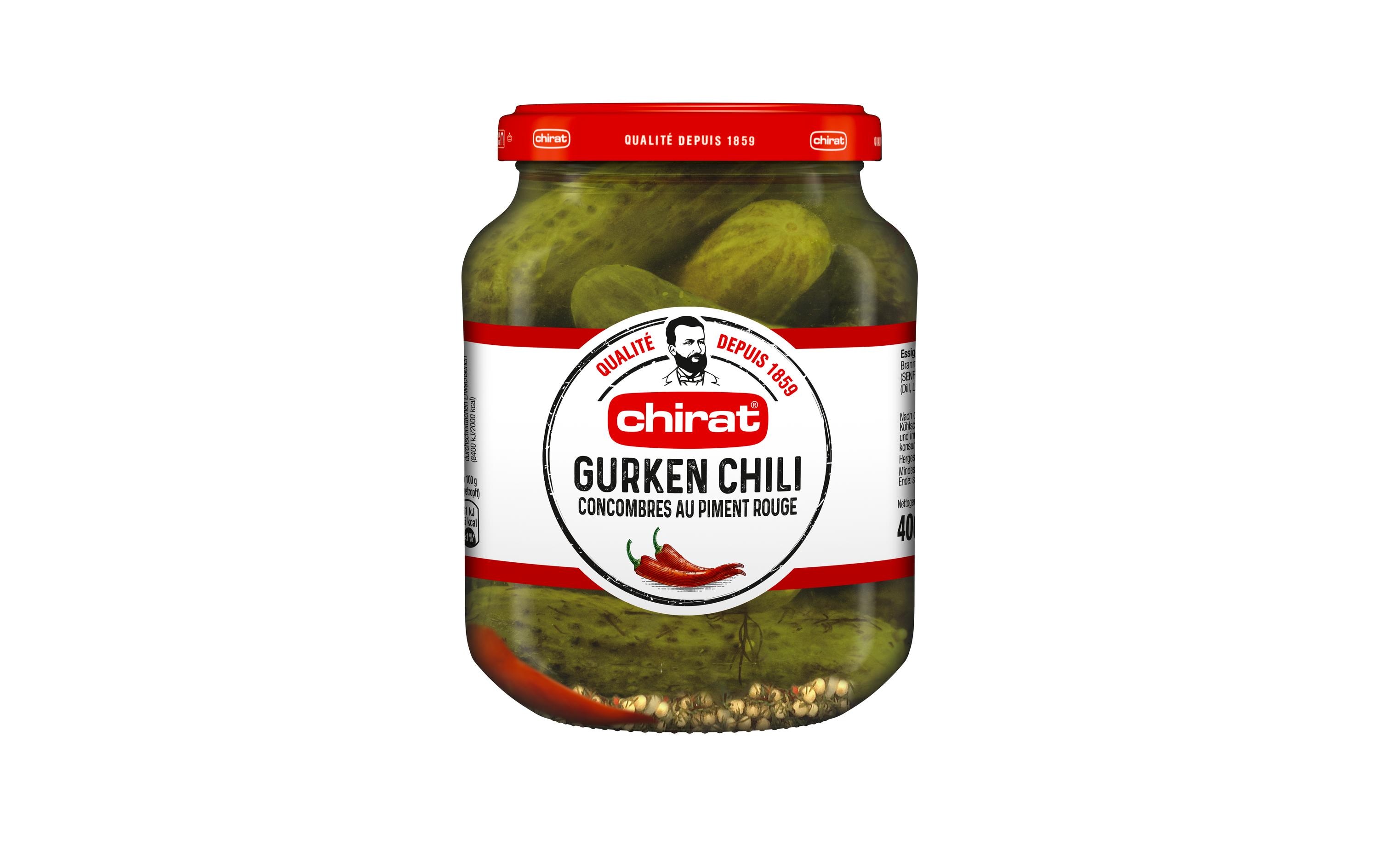 Chirat Gurken Chili 400 g