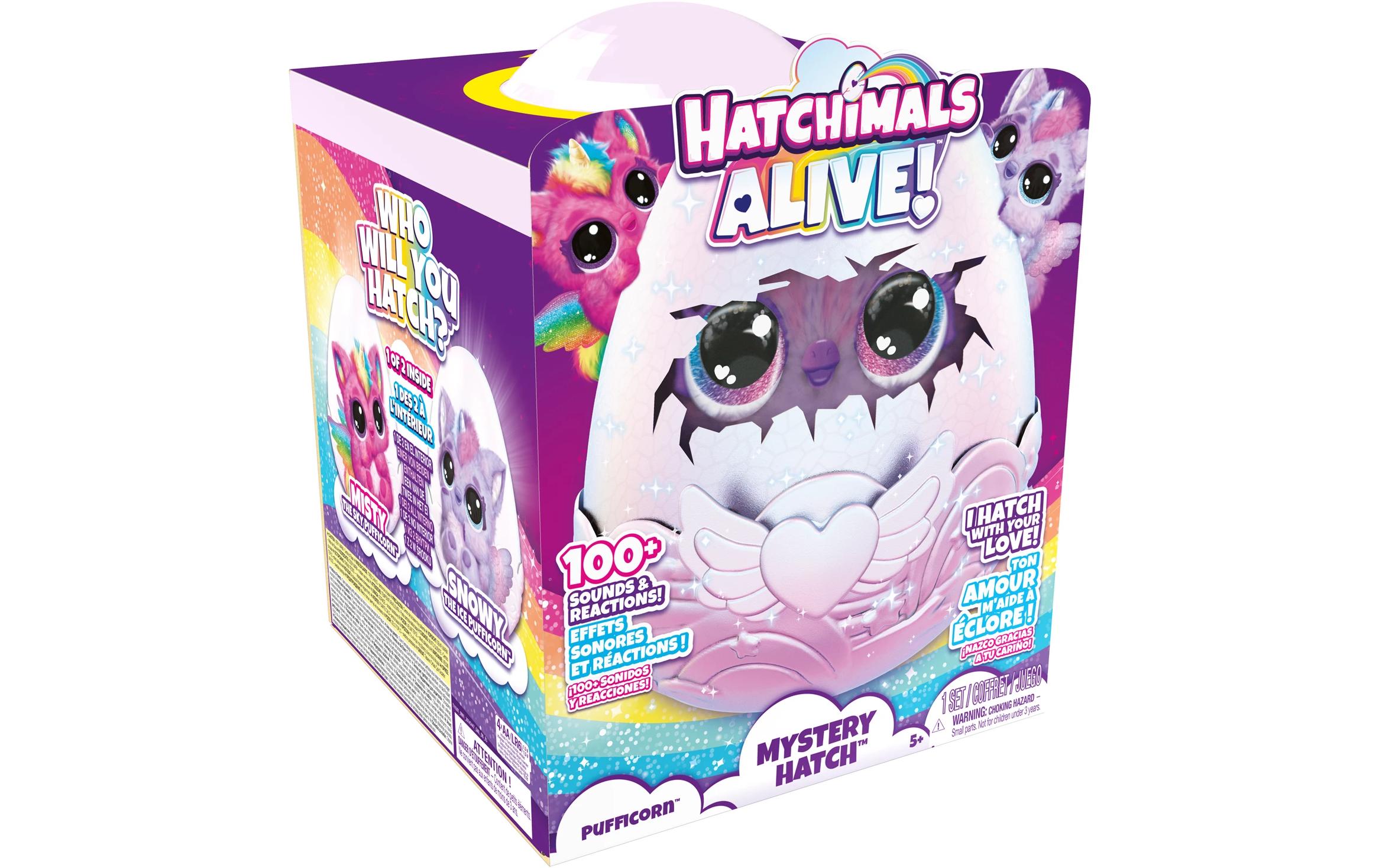 Spinmaster Hatchimals Secret Hatch Puffacorn Alive assortiert
