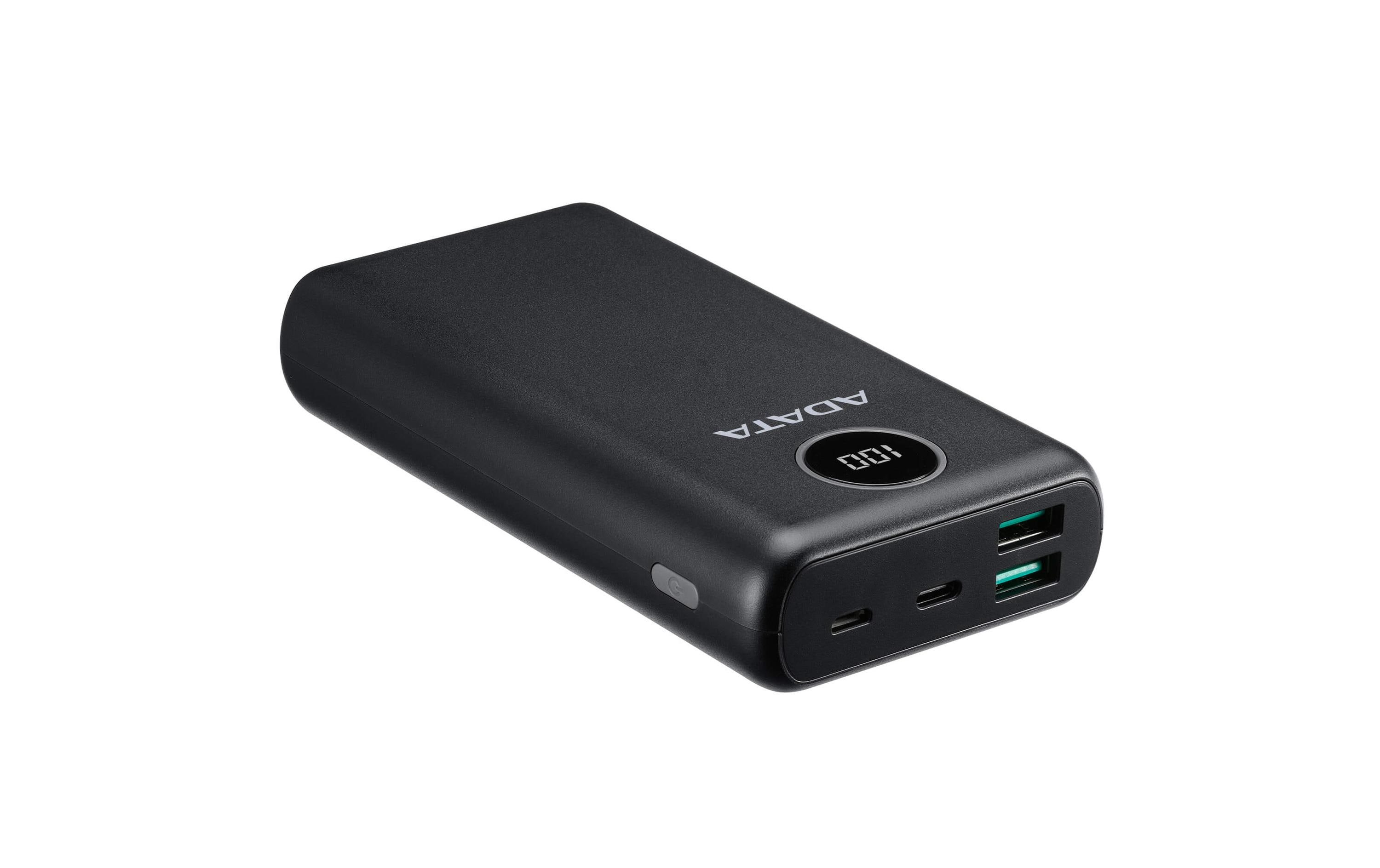 ADATA Powerbank P20000QCD (20000 mAh, USB-A, USB-C, Display)