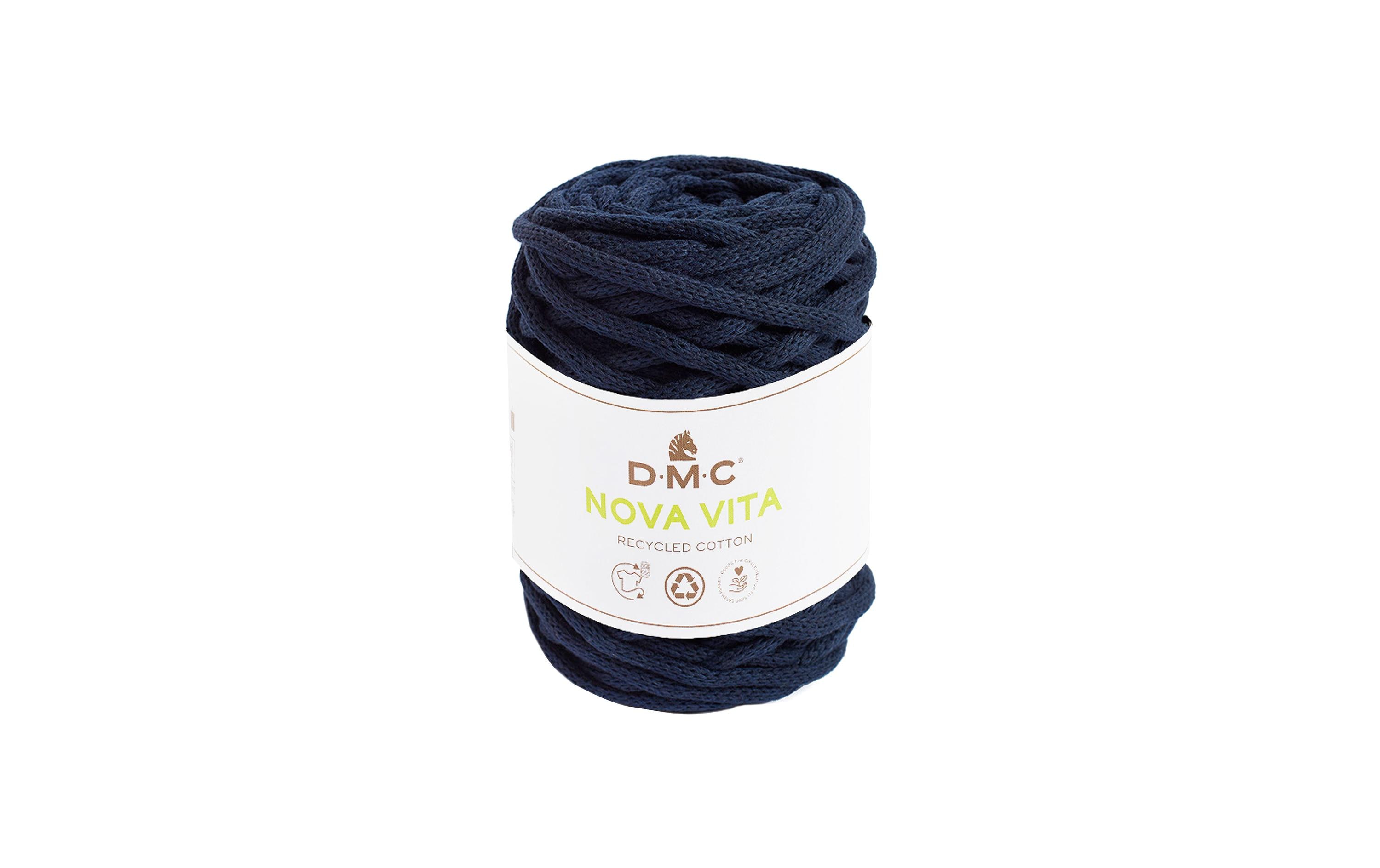 DMC Wolle Nova Vita Makramee Cord 250 g Dunkelblau
