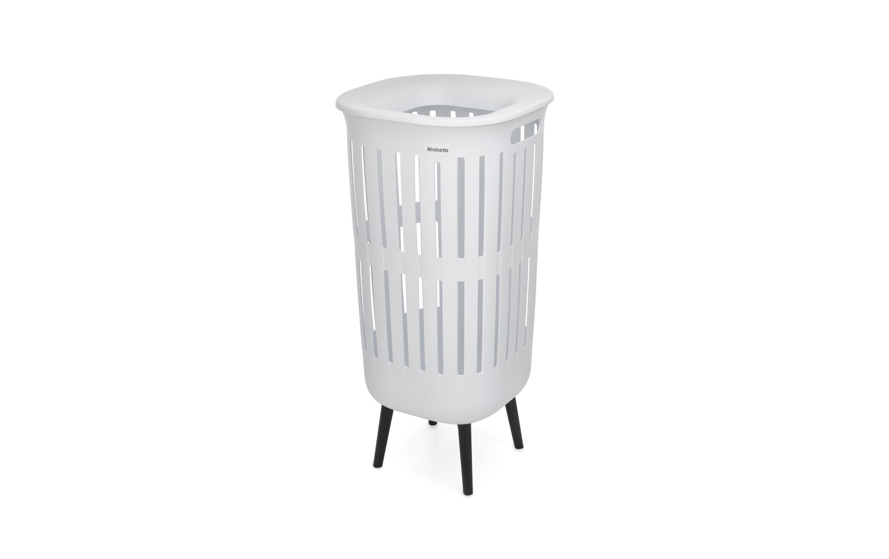 Brabantia Wäschekorb Collect-It mit Gestell 55 l, Weiss