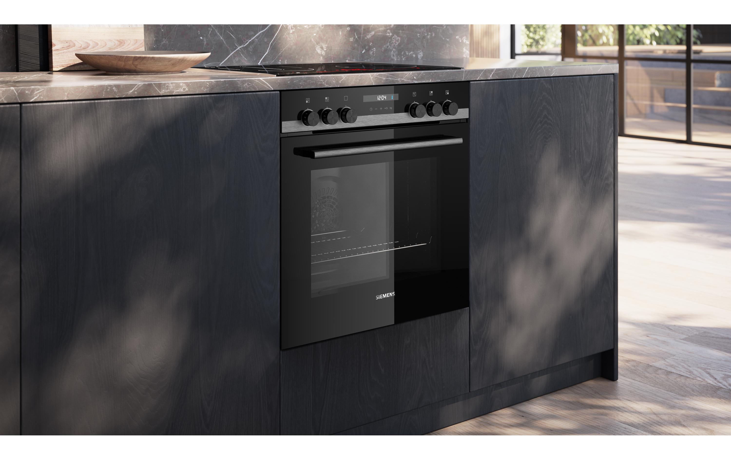 Siemens Einbaubackofen HE517GBS3C Edelstahl A+