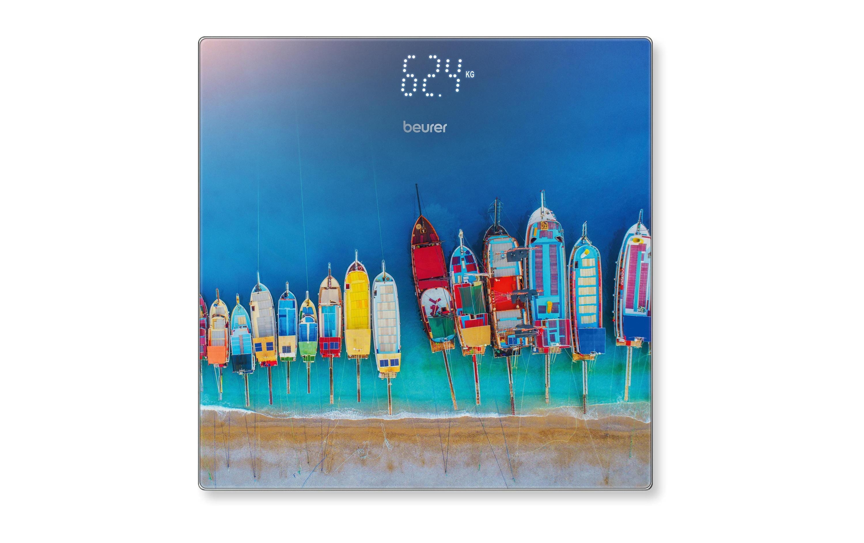 Beurer Personenwaage GS215 Boats Blau; Mehrfarbig Beurer Personenwaage GS215 Boats Blau; Mehrfarbig