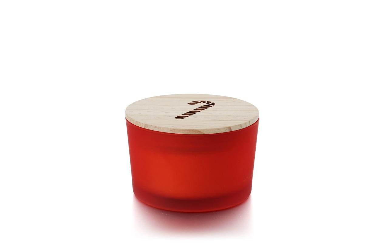 balthasar Kerzenglas Madera Rot, Winter Joy