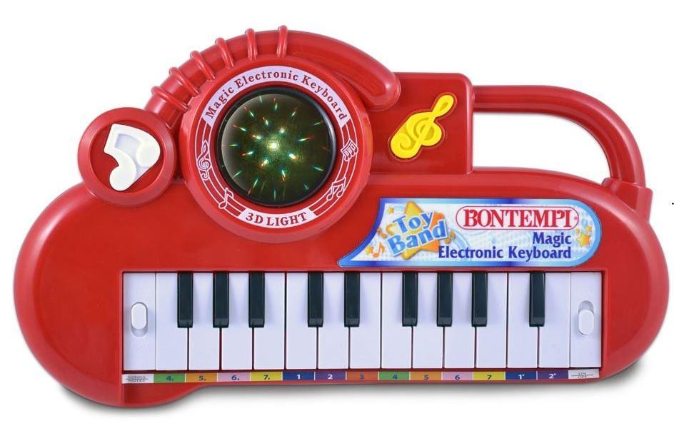 Bontempi Musikinstrument Elektronik-Tisch-Keyboard mit 22 Tasten