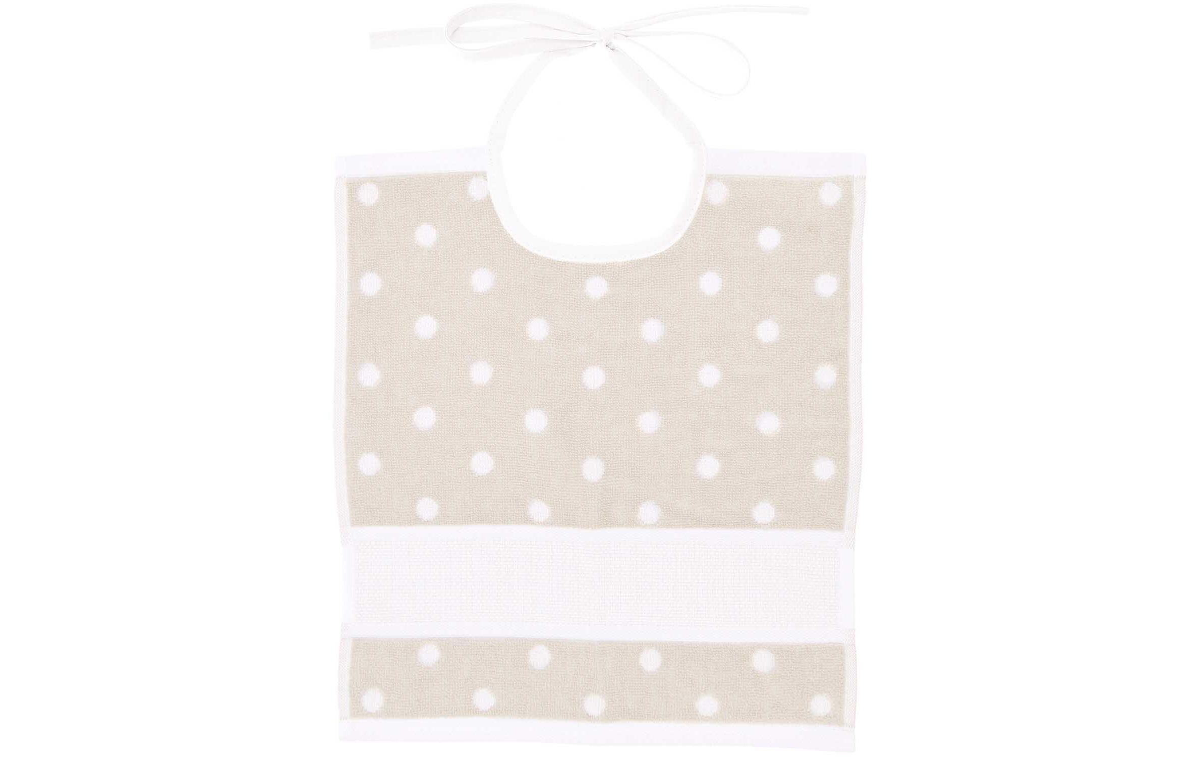 Rico Design Lätzchen Weiss, 30 x 34 cm