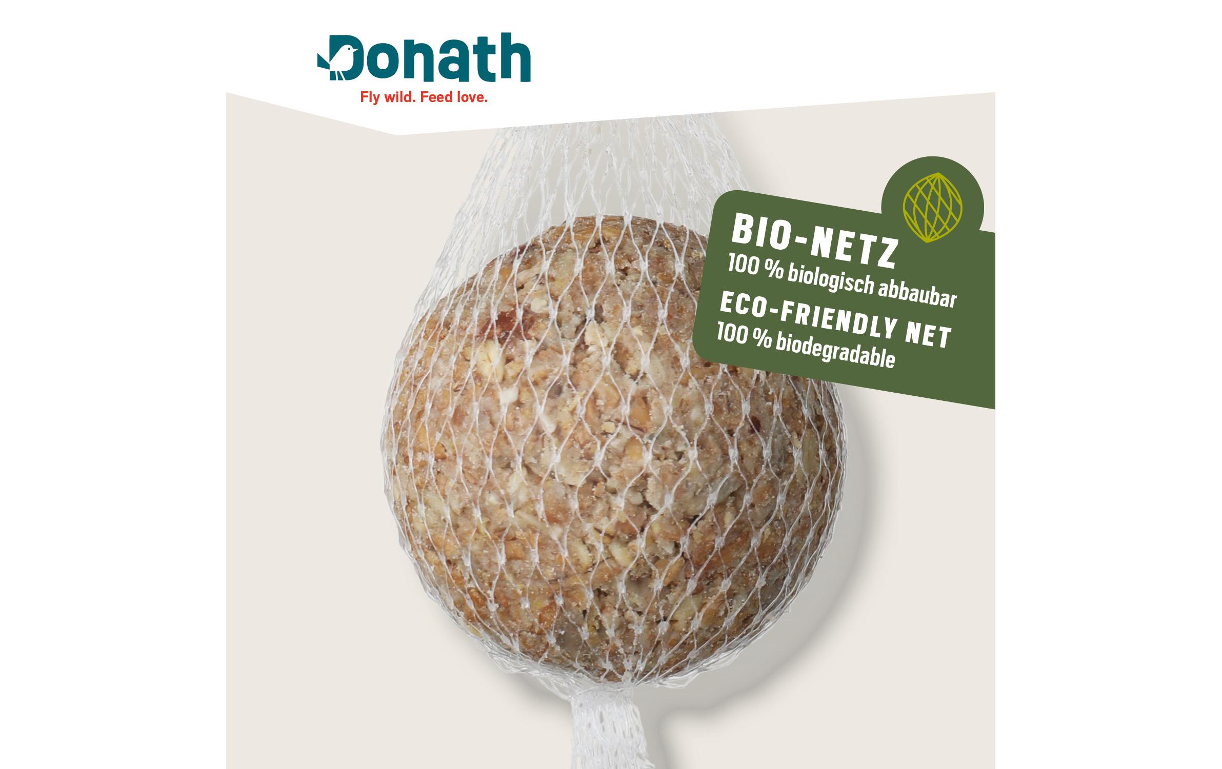 Donath Wintervogelfutter Energie Knödel Insekten, 6 x 100 g Donath Wintervogelfutter Energie Knödel Insekten, 6 x 100 g