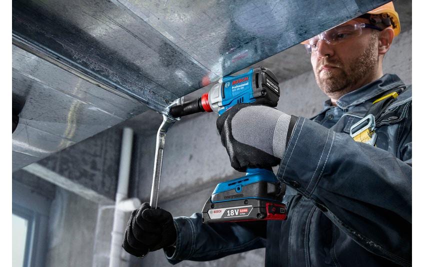 Bosch Professional Akku-Drehschlagschrauber GDX 18 V-285 2x Akku in L-BOXX