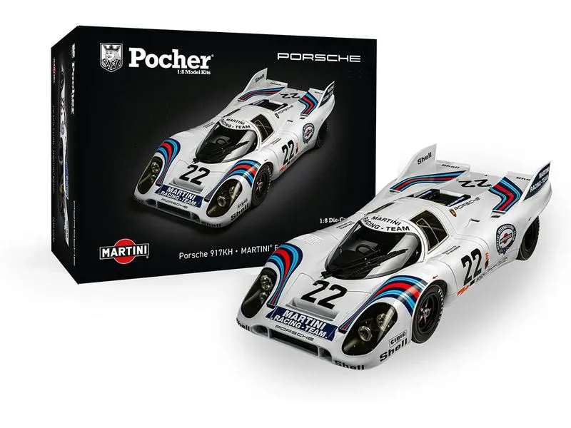 Pocher Bausatz Porsche 917KH – MARTINI 1:8 Pocher Bausatz Porsche 917KH – MARTINI 1:8