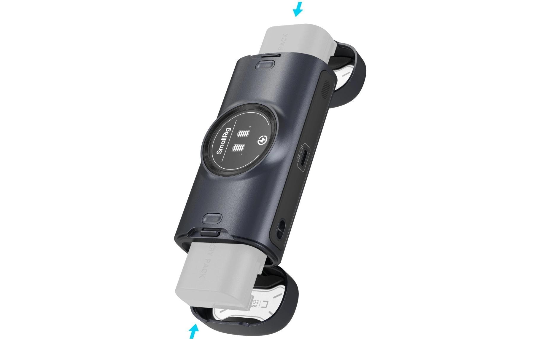 Smallrig Ladegerät tragbar für 2x LP-E6P Akku