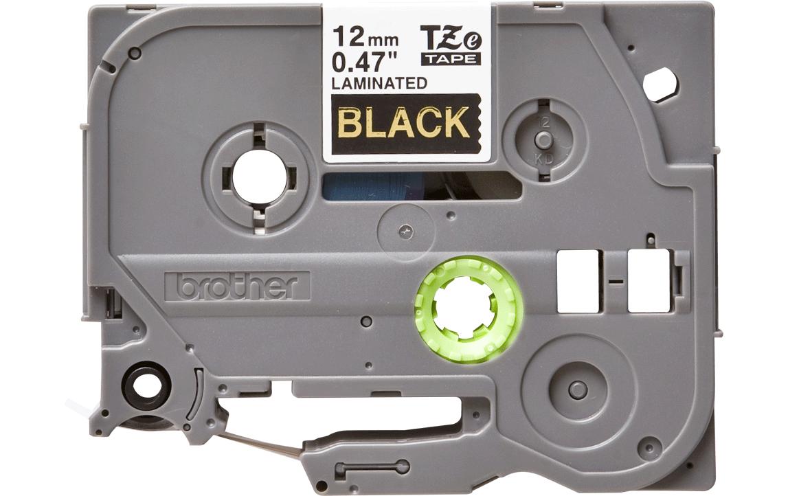 Brother Beschriftungsband TZe-334 Gold auf Schwarz Brother Beschriftungsband TZe-334 Gold auf Schwarz