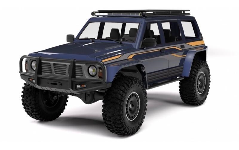 Absima Crawler CR4.4 PATROL dunkelblau, 4WD, RTR, 1:10 Absima Crawler CR4.4 PATROL dunkelblau, 4WD, RTR, 1:10