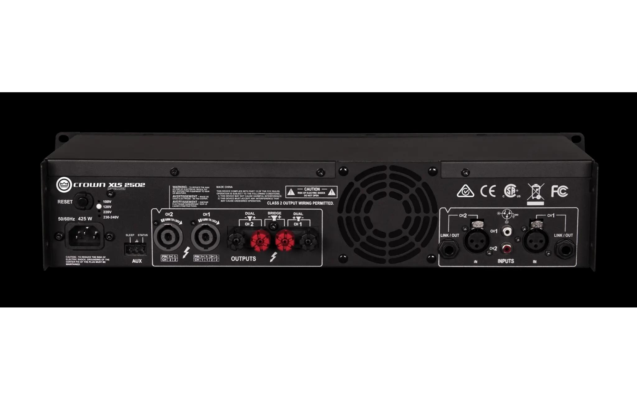 Crown Endstufe XLS 2502