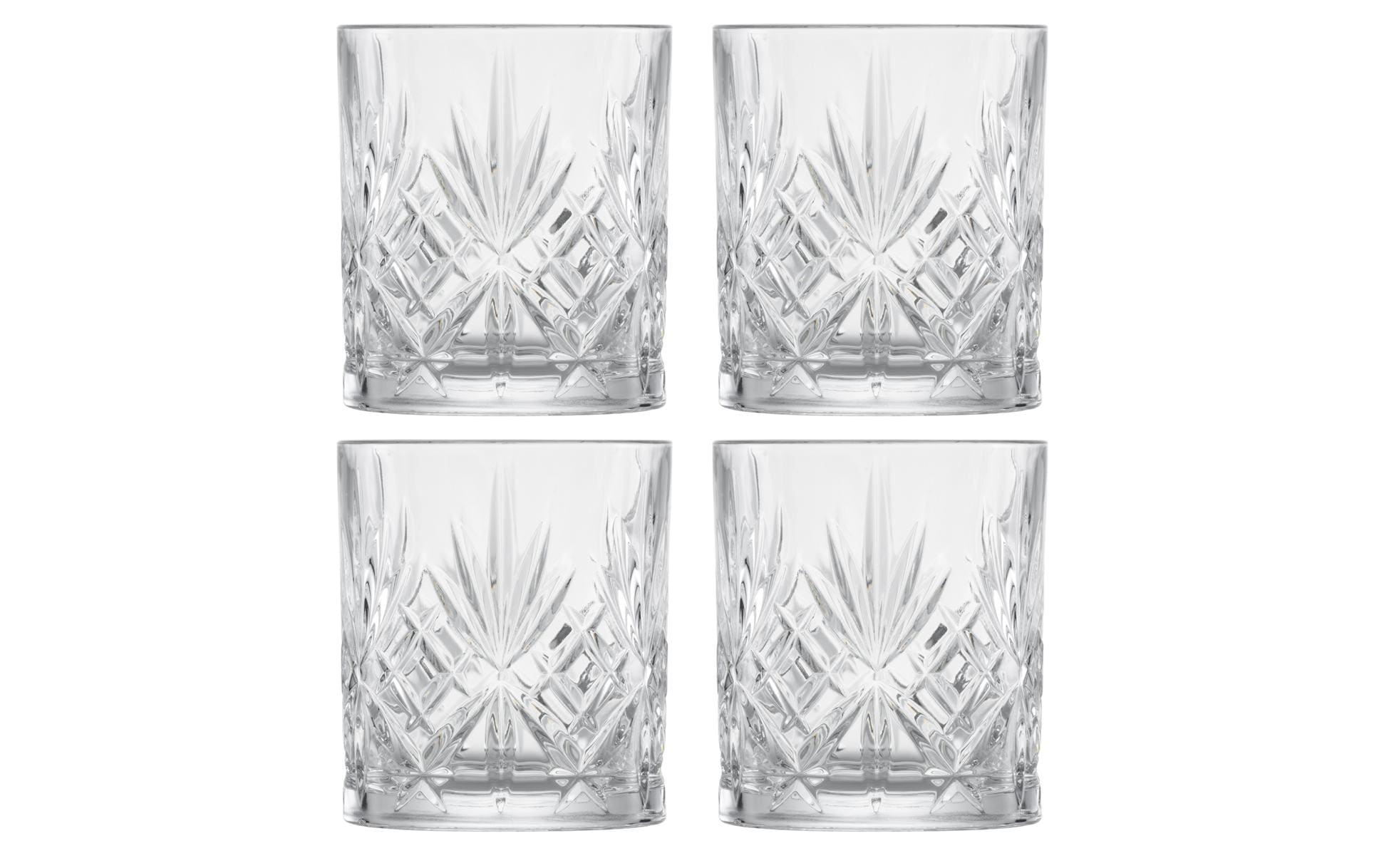 Schott Zwiesel Whisky-Set Show 334 ml, 4 Stück, Transparent