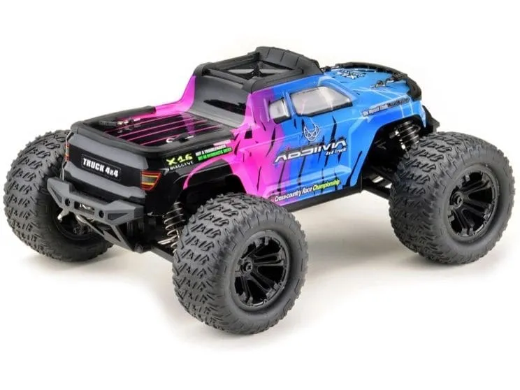Absima Monster Truck MINI AMT pink/blau, 4WD, RTR, 1:16 Absima Monster Truck MINI AMT pink/blau, 4WD, RTR, 1:16