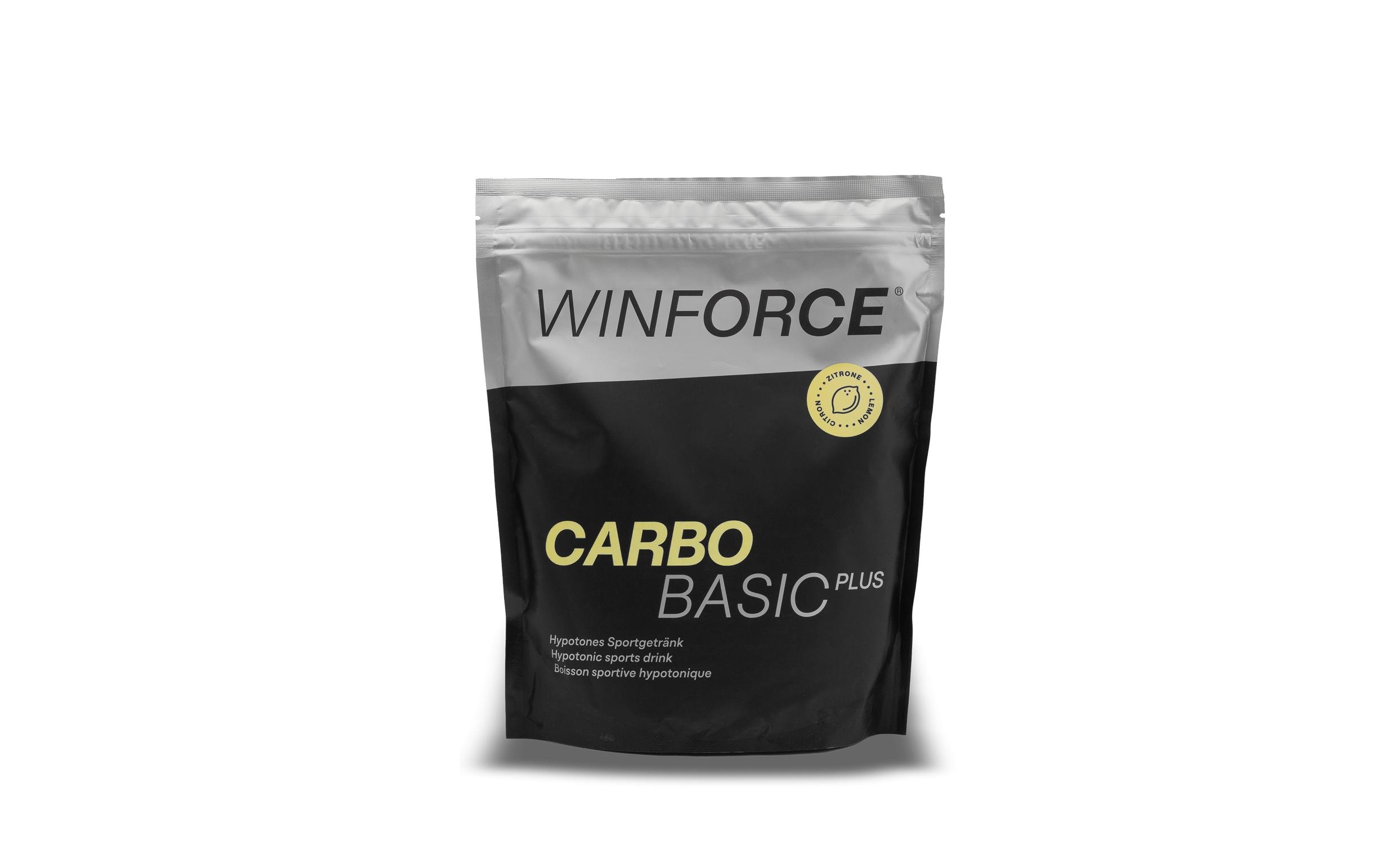 WINFORCE Pulver Carbo Basic Plus Zitrone, 900 g