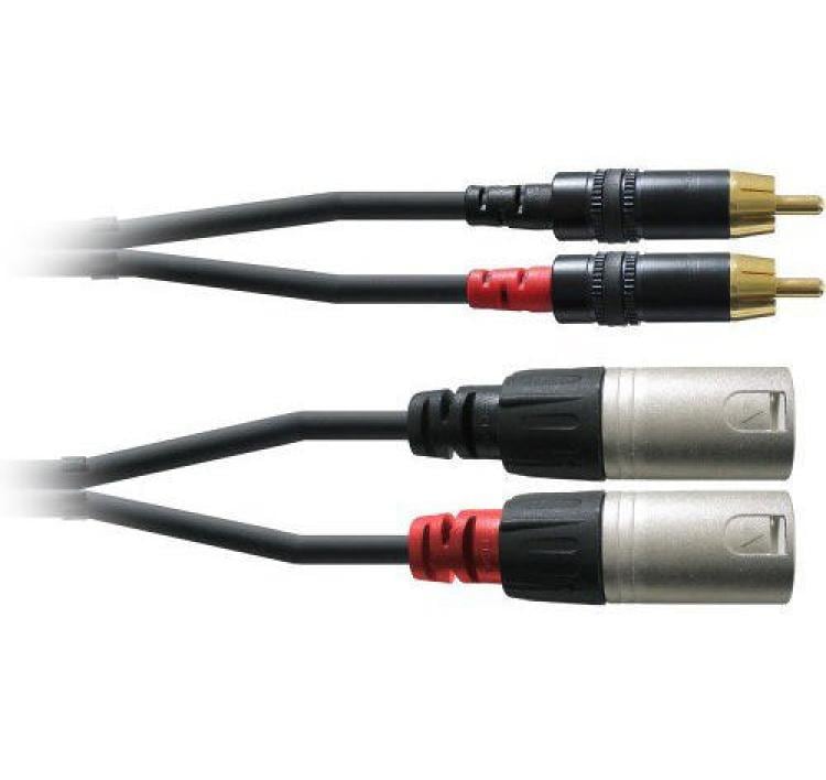 Cordial Audio-Kabel CFU 1.5 MC Cinch - XLR 1.5 m