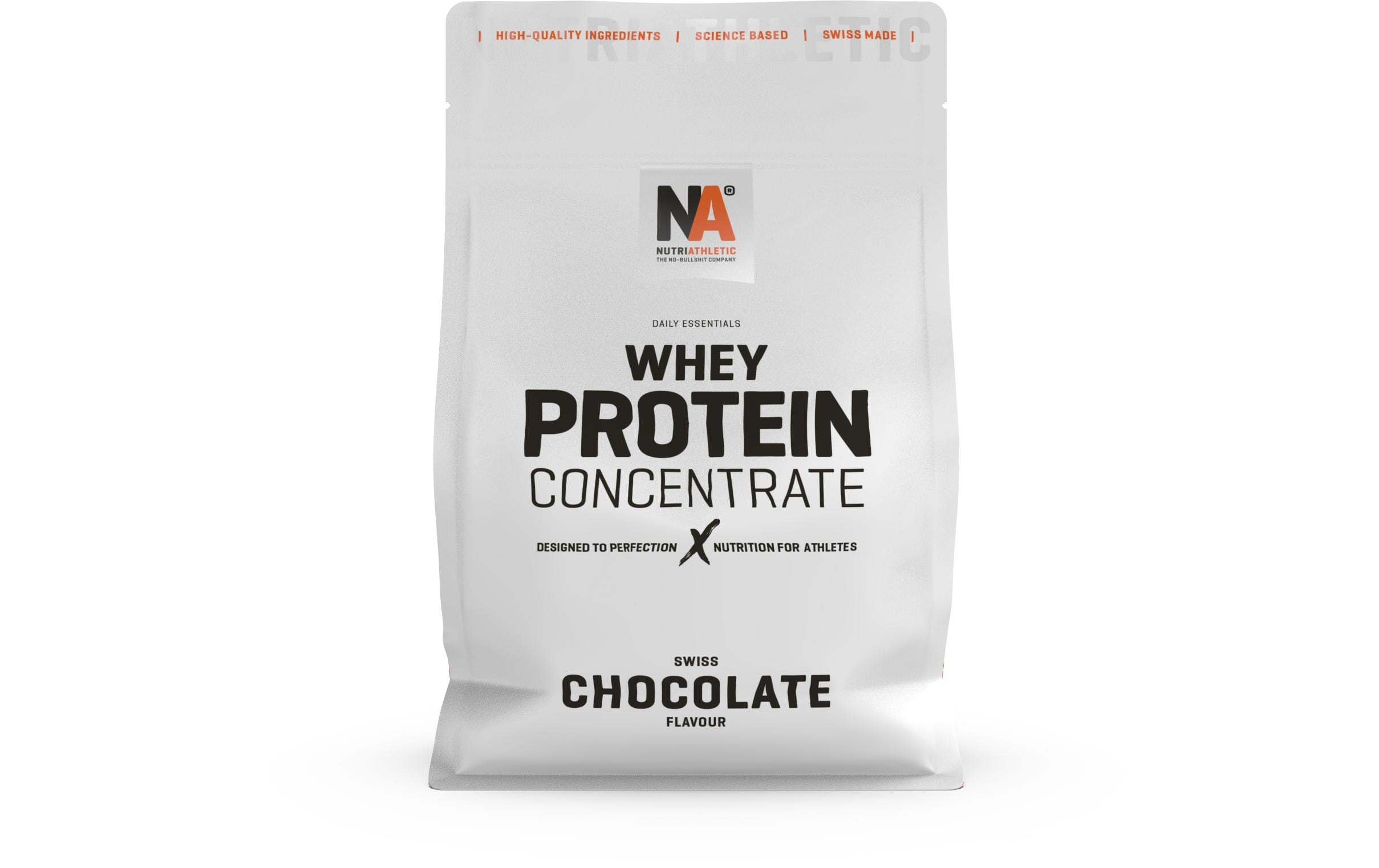 NUTRIATHLETIC Nahrungsergänzung Whey Protein Concentrate Swiss Chocolate
