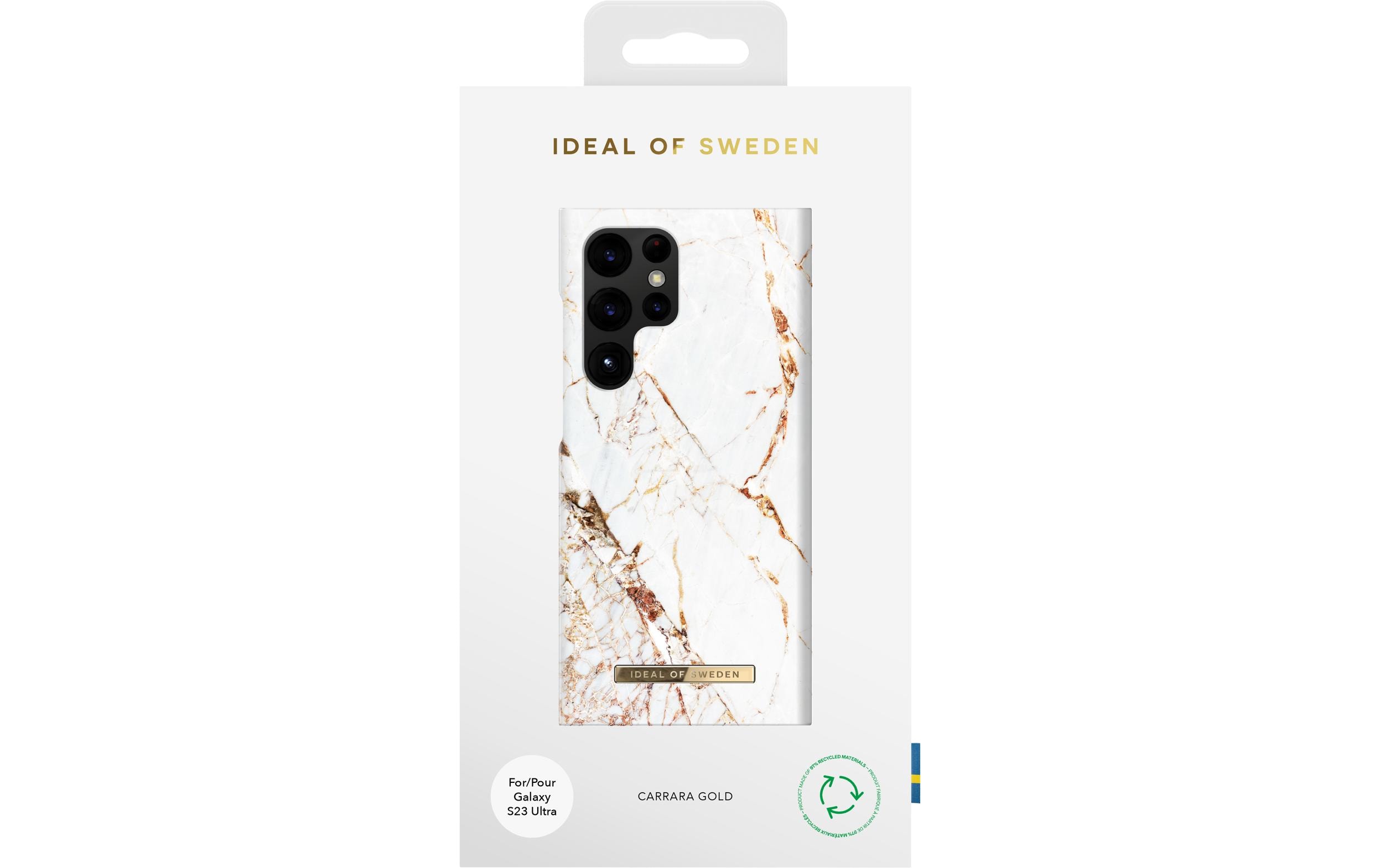 Ideal of Sweden Back Cover Carrara Gold Galaxy S23 Ultra