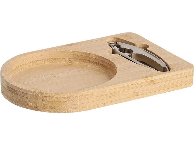 Zeller Present Nussknacker-Set 2-teilig aus Bambus 26 x 17.5 x 5.3 cm Zeller Present Nussknacker-Set 2-teilig aus Bambus 26 x 17.5 x 5.3 cm