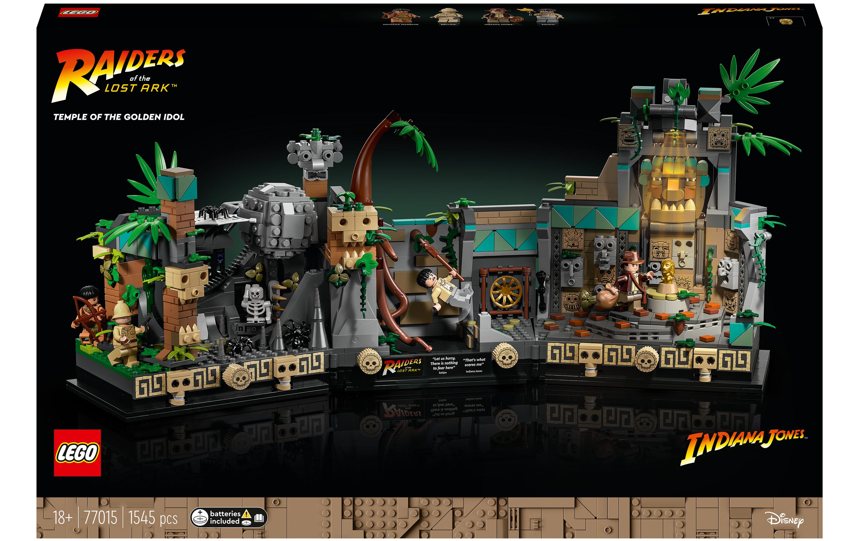 LEGO® Indiana Jones Tempel des goldenen Götzen 77015