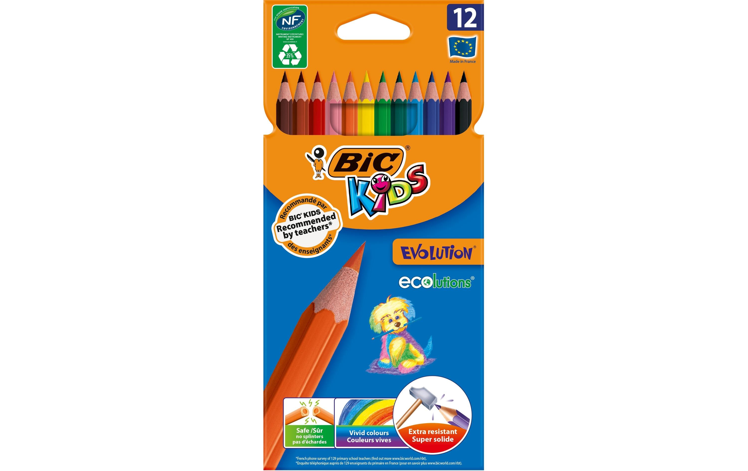 BIC Farbstifte Kids Evolution Ecolutions 12er Pack BIC Farbstifte Kids Evolution Ecolutions 12er Pack