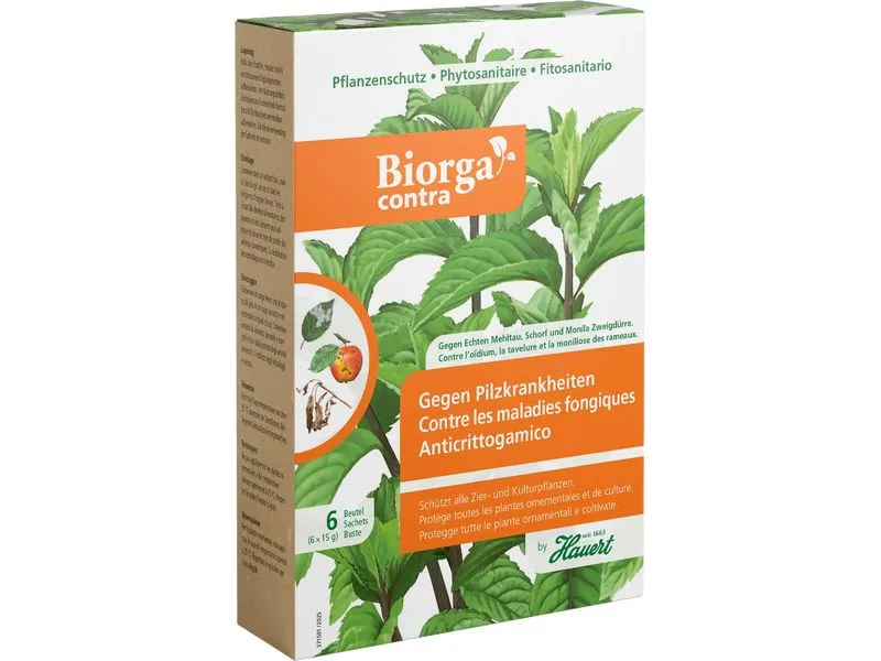 Hauert Fungizid Biorga Contra gegen Pilzkrankheiten 90 g Hauert Fungizid Biorga Contra gegen Pilzkrankheiten 90 g