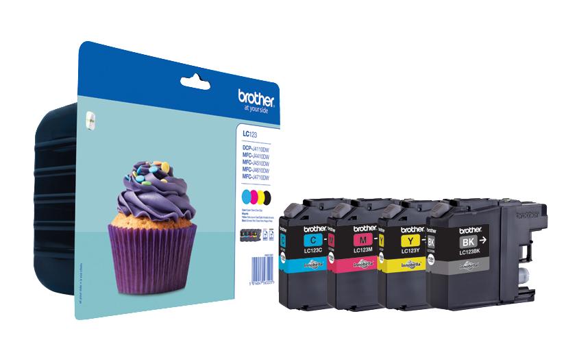 Brother Tinte LC-123VALBP