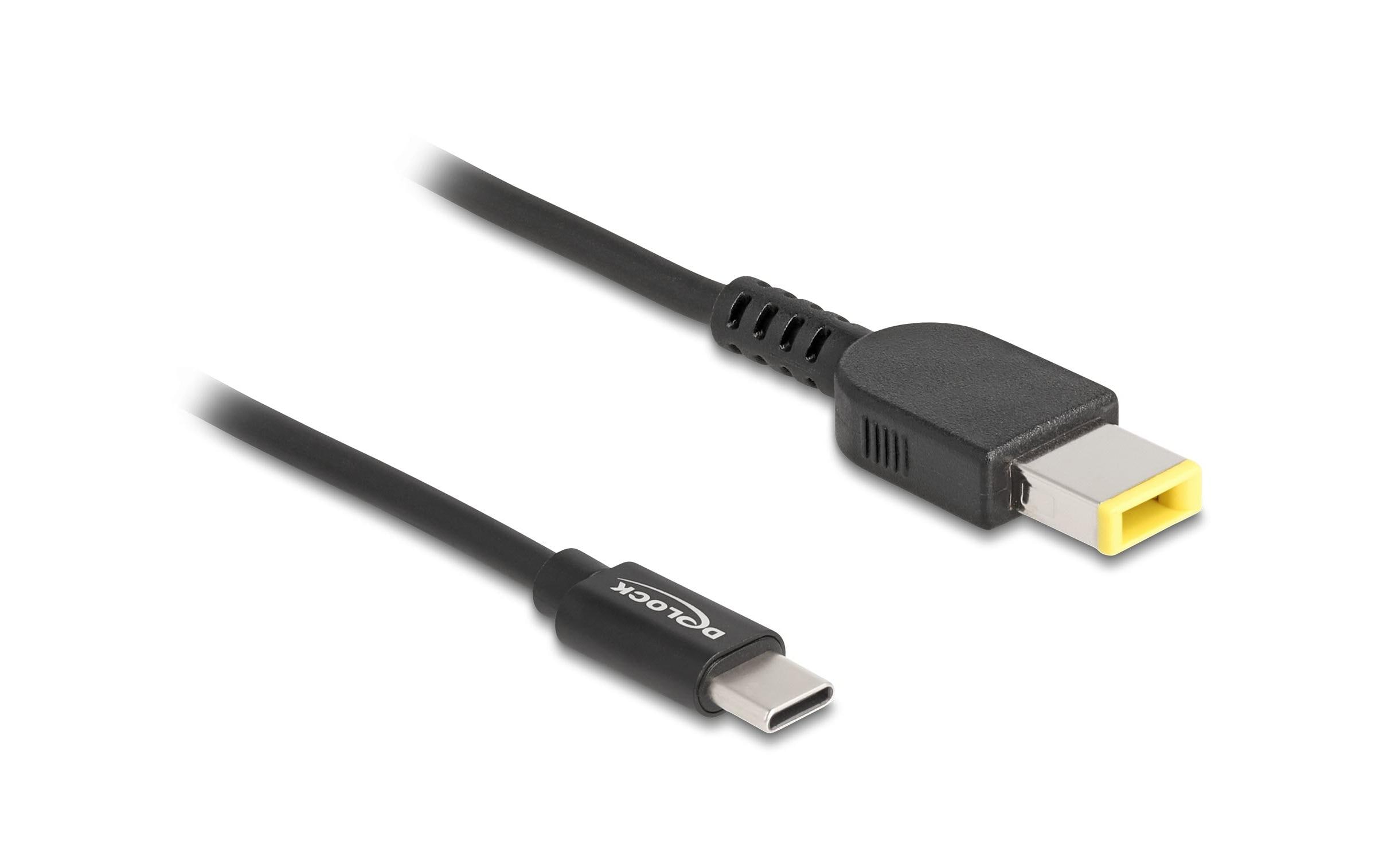 Delock Ladekabel USB-C zu Lenovo 11.0 x 4.5 mm Stecker 1.5 m Delock Ladekabel USB-C zu Lenovo 11.0 x 4.5 mm Stecker 1.5 m