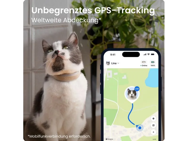 tractive Tractive CAT 6 mini – brown