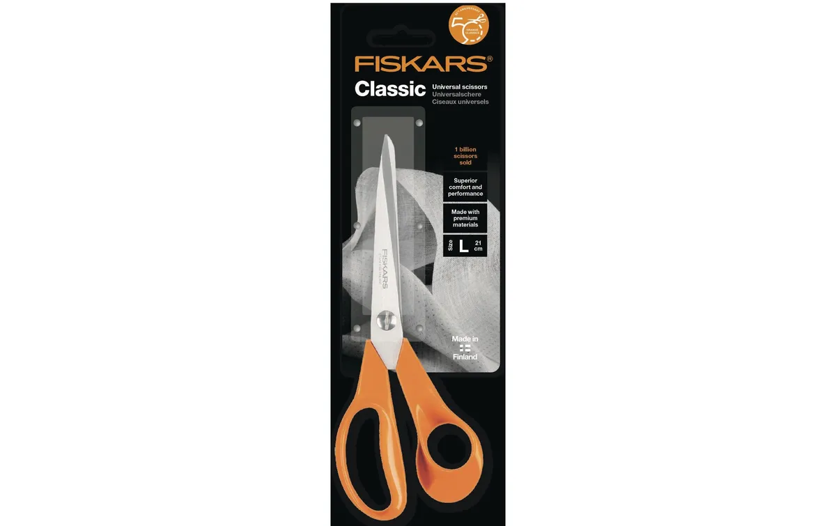 Fiskars Schere Classic-Universal 21 cm Rostfreier Stahl Fiskars Schere Classic-Universal 21 cm Rostfreier Stahl