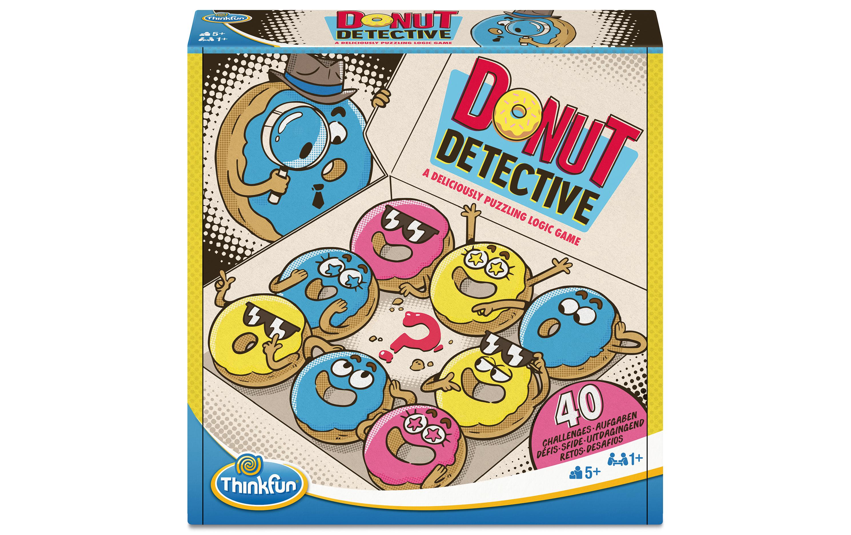 Thinkfun Knobelspiel Donut Detective ab 5 Jahren, 1 Spieler