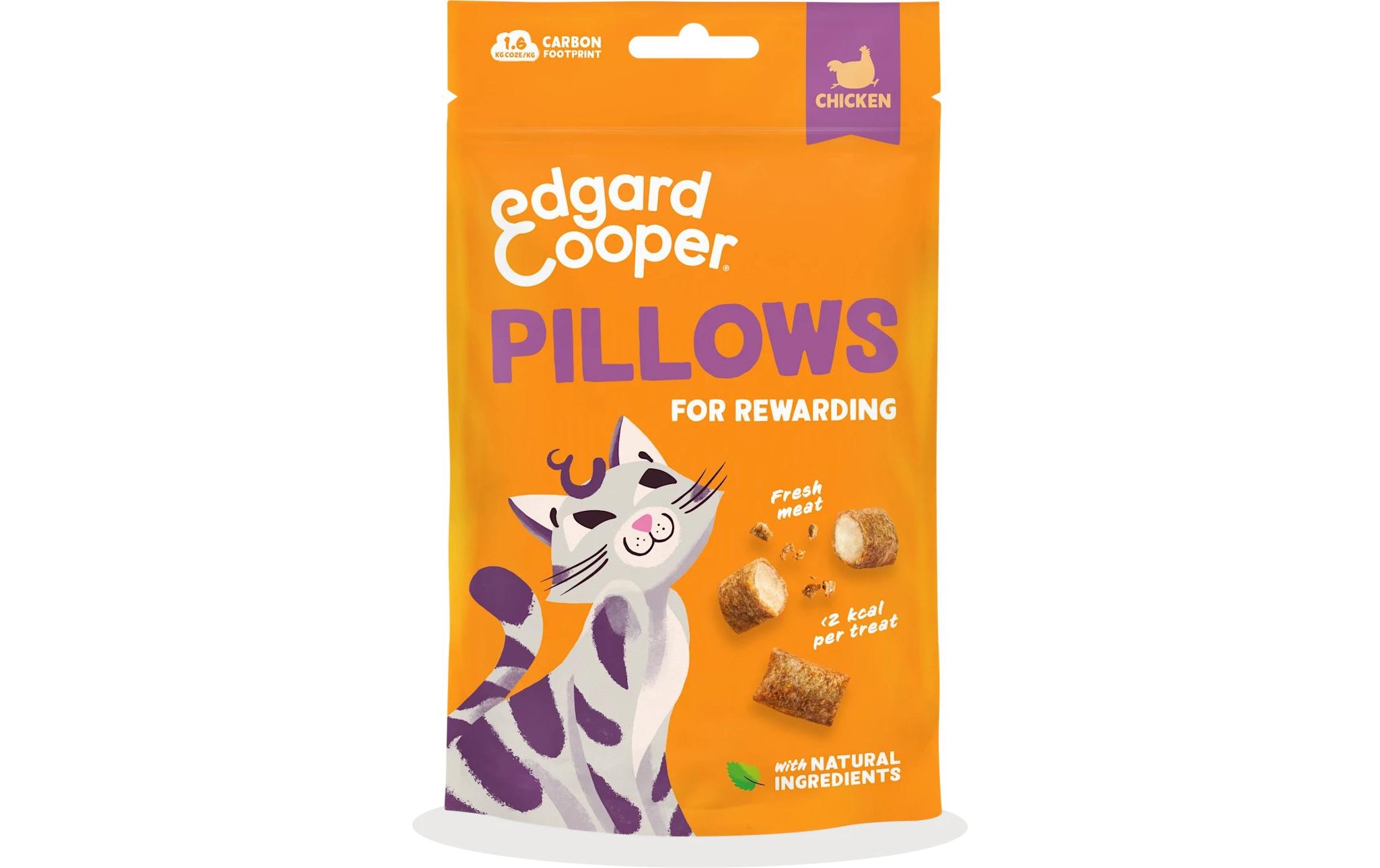 Edgard & Cooper Katzen-Snack Pillows Huhn 60 g