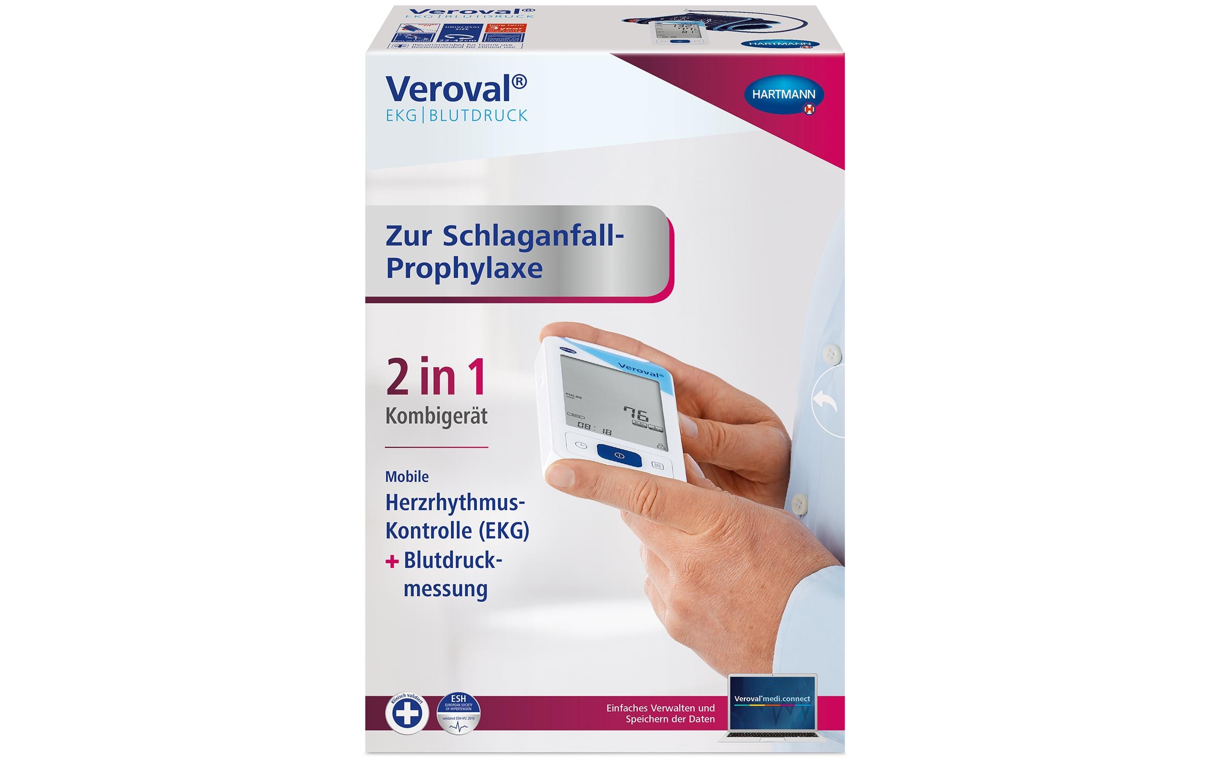 Veroval EKG-Gerät 2in1