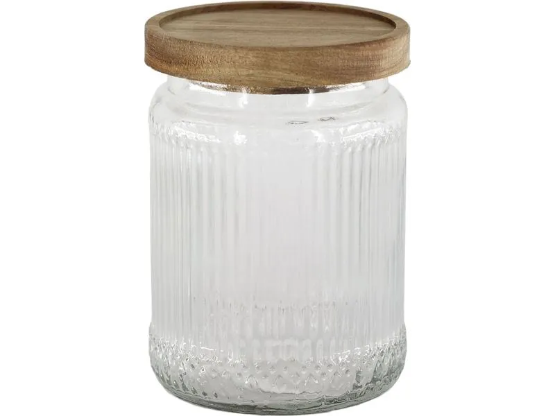 Chic Antique Einmachflasche mit Perlrandmuster 700 ml, 1 Stück Chic Antique Einmachflasche mit Perlrandmuster 700 ml, 1 Stück