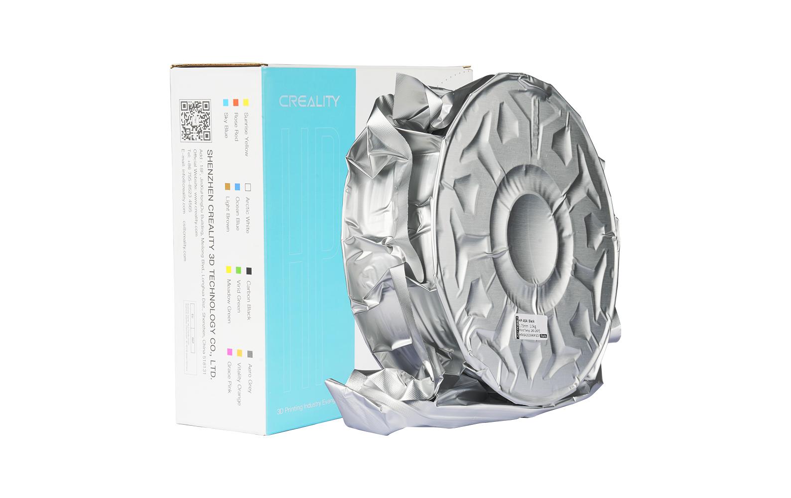 Creality Filament HP ASA, Schwarz 1.75 mm 1 kg Creality Filament HP ASA, Schwarz 1.75 mm 1 kg