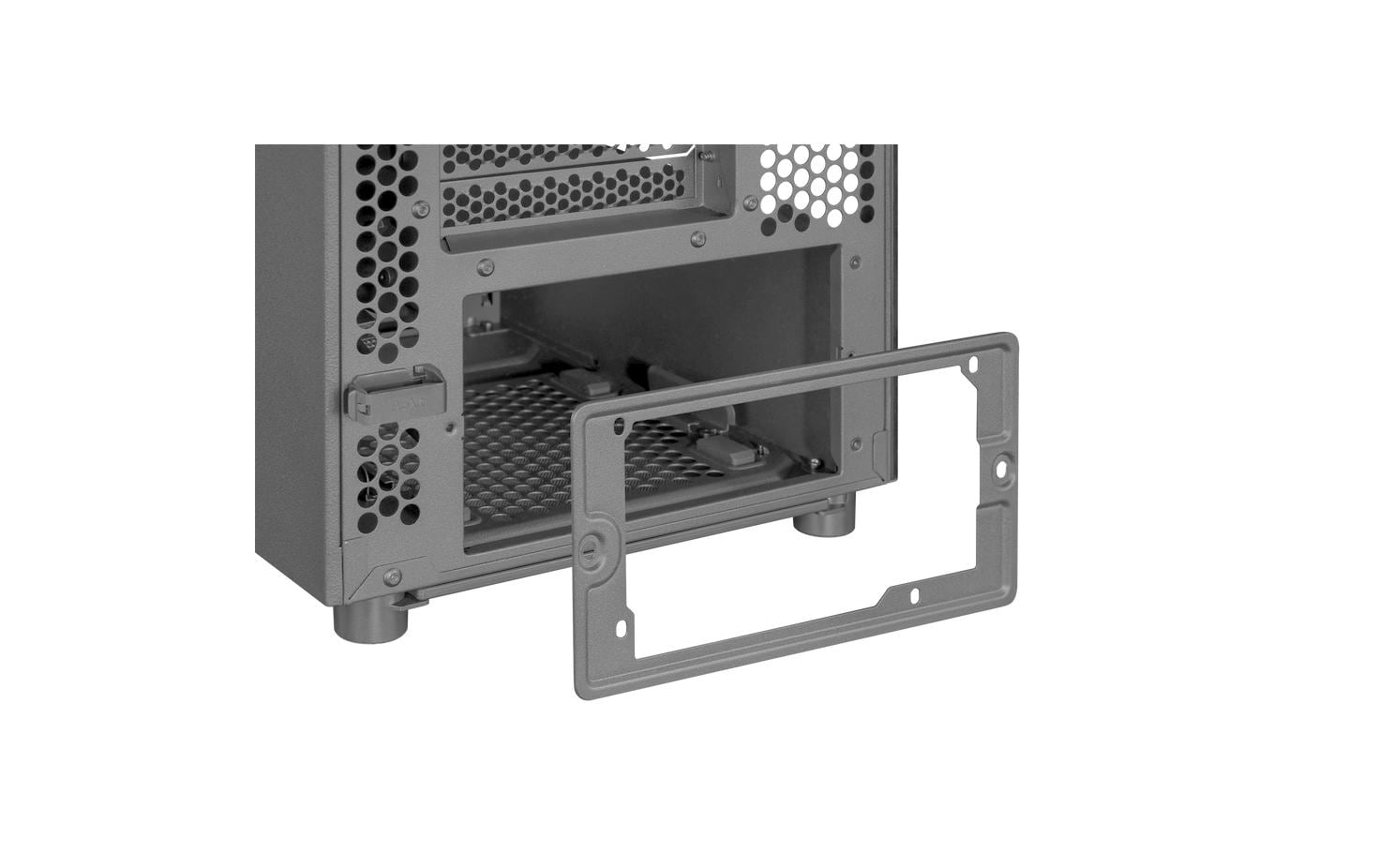 ASUS PC-Gehäuse ProArt PA401 Wood TG PWM Schwarz