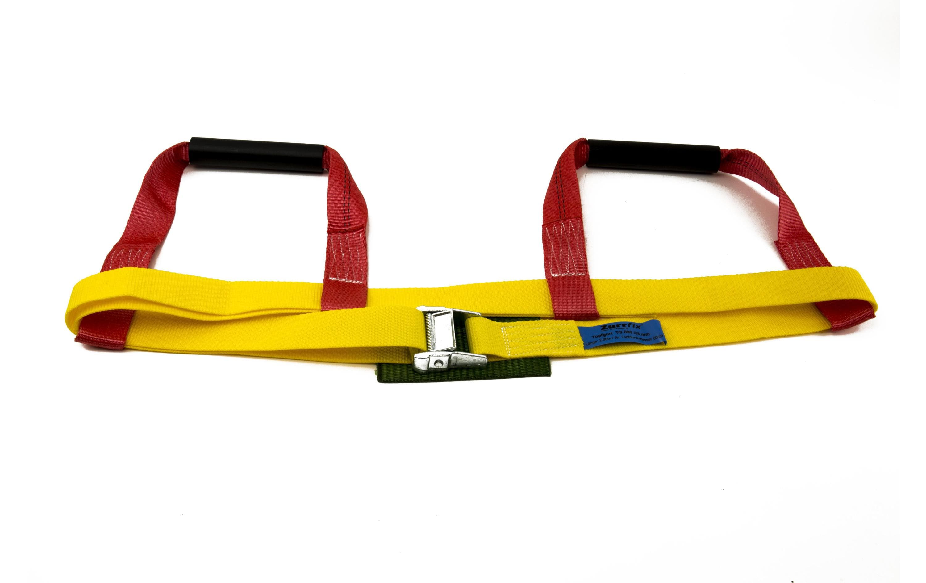 Zurrfix Topfgurt 2 m x 60 x 3,5 cm mit Handgriffen Zurrfix Topfgurt 2 m x 60 x 3,5 cm mit Handgriffen