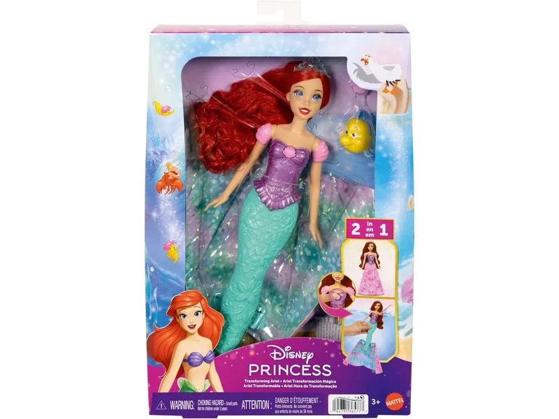 Disney Princess Arielle, von Mensch zu Meerjungfrau 24 cm Disney Princess Arielle, von Mensch zu Meerjungfrau 24 cm