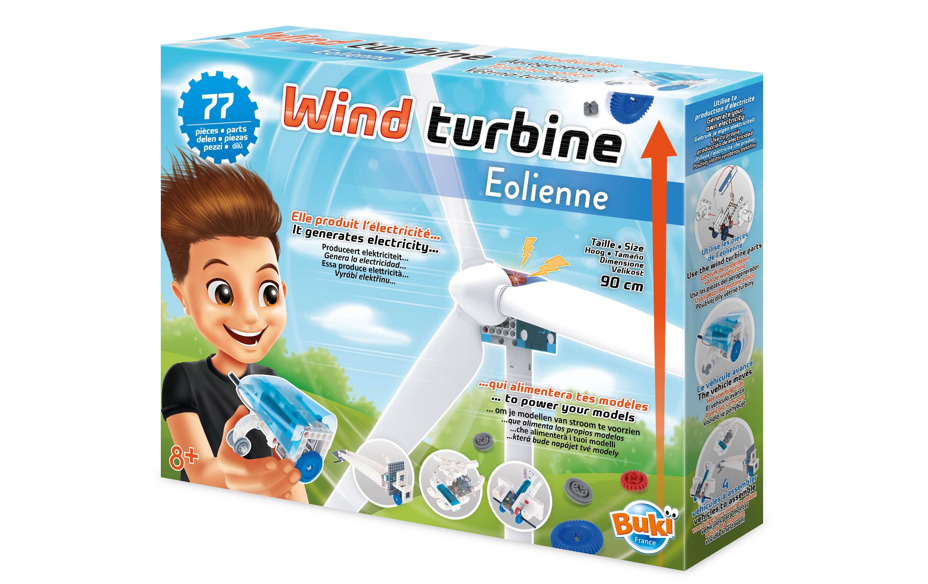 Buki Experimentierkasten Windkraftanlage Buki Experimentierkasten Windkraftanlage