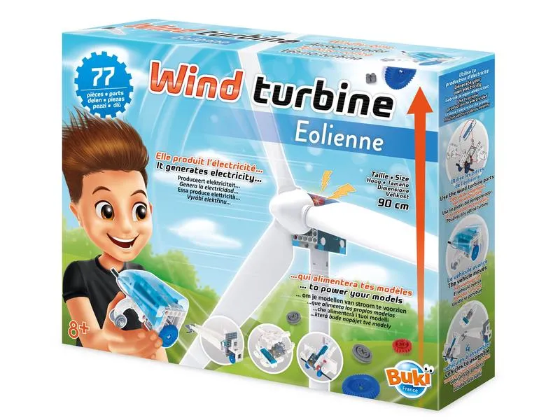 Buki Experimentierkasten Windkraftanlage